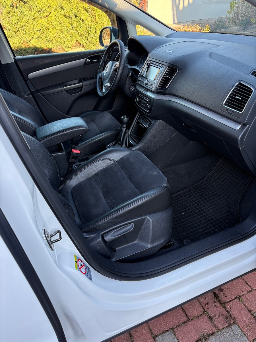 VW Sharan 7 miestny,2.0 TDi nová STK/EK-Webasto - 11
