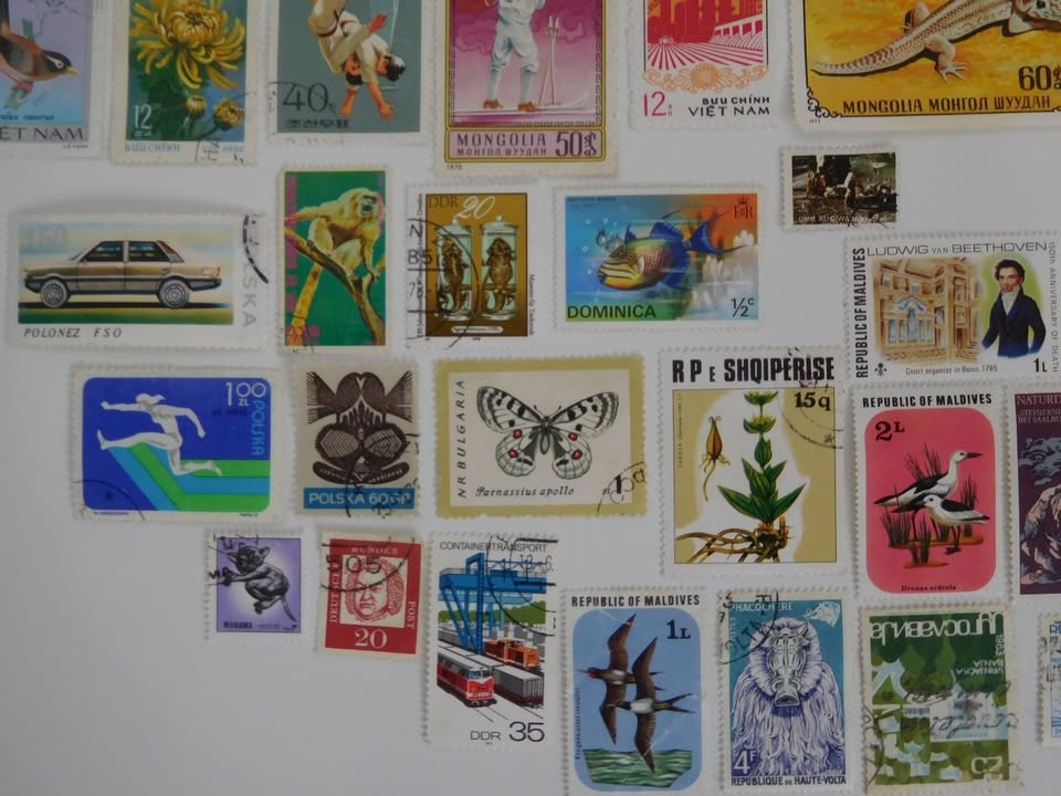 Staré poštovné Známky, - 11