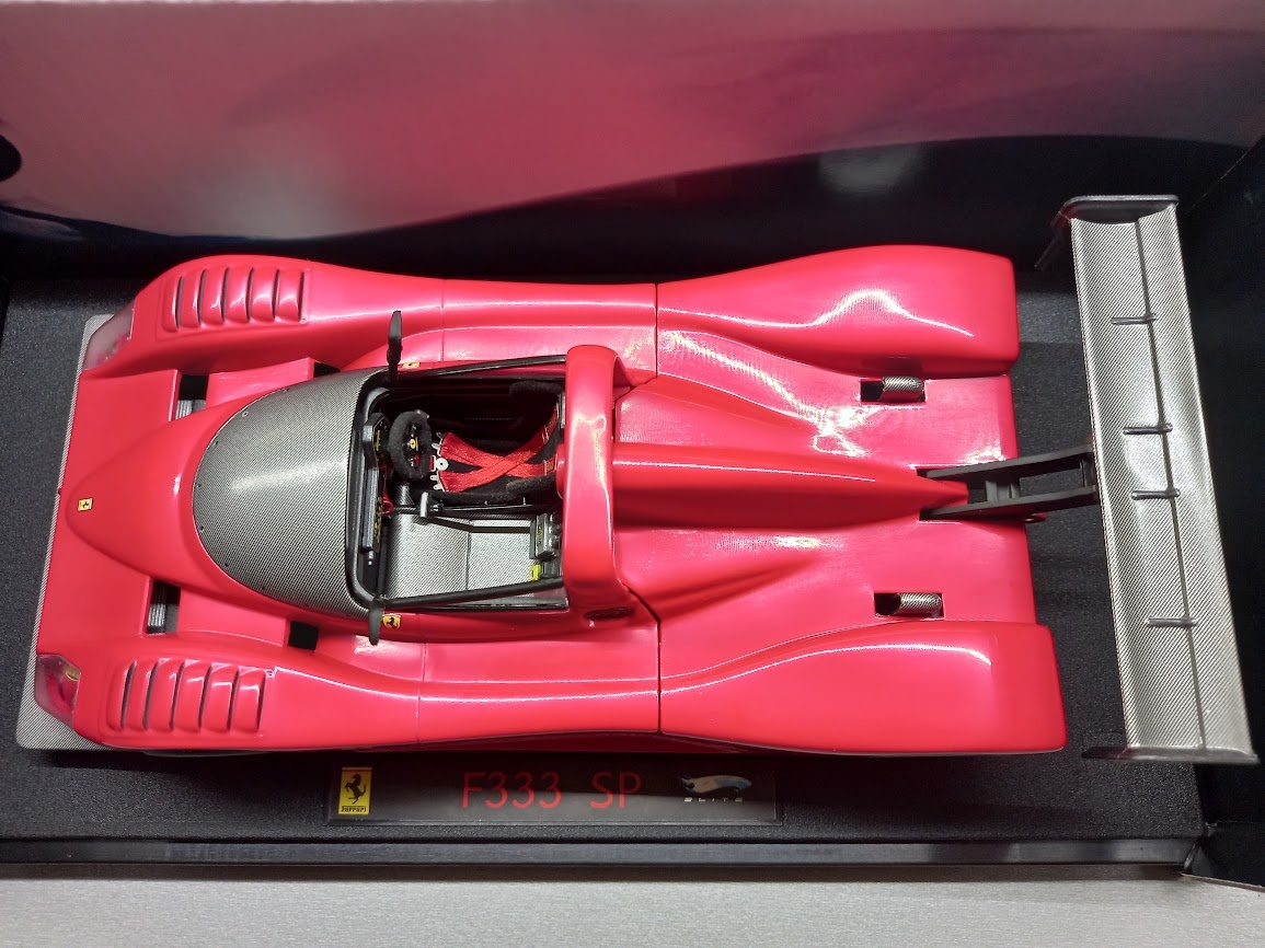 FERRARI 333 SP HOTWHEELS ELITE 1:18 - 11