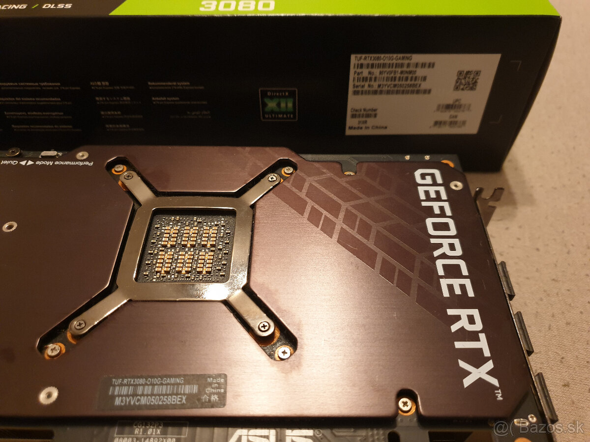 Asus RTX3080Ti, RTX3080 TUF Gaming OC - 11