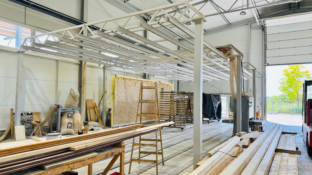 Nová výrobná hala 1000 m2 v Piešťanoch na 3000 m2 s 5t žer - 11