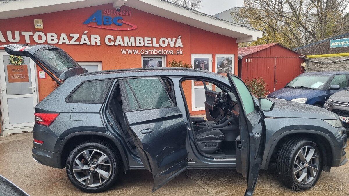 Škoda Kodiaq 2,0TDI Sportline, 140kw, 4x4 - 11