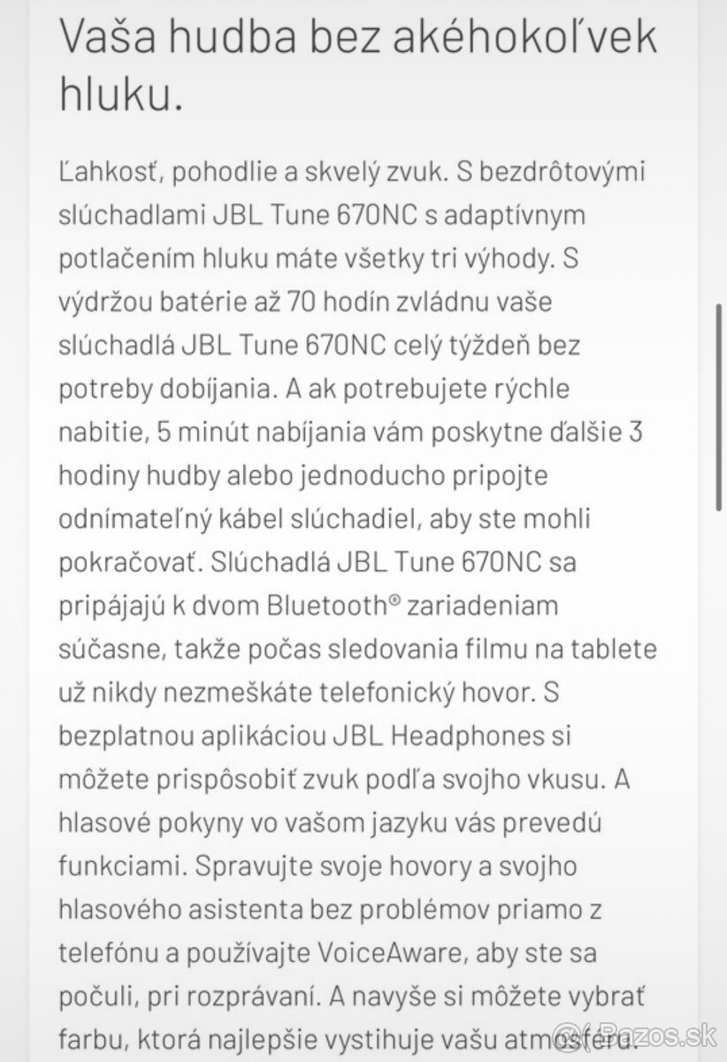 Slúchadlá JBL Live 670 NC - 11