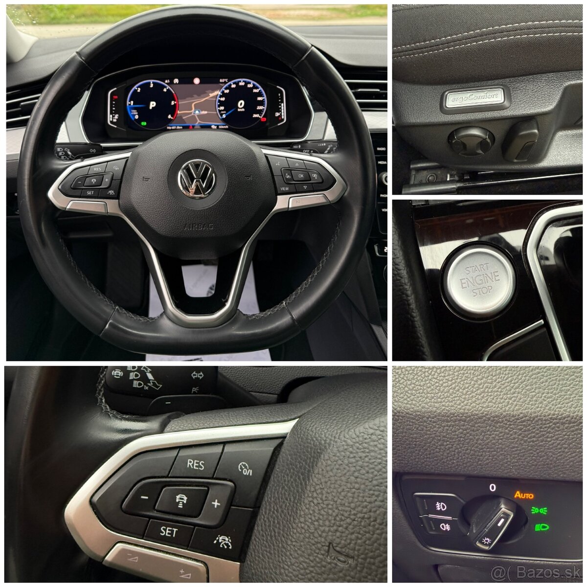 VW Passat Business 2.0TDi Dsg 110kw VIRTUAL/ŤAŽNÉ - 11