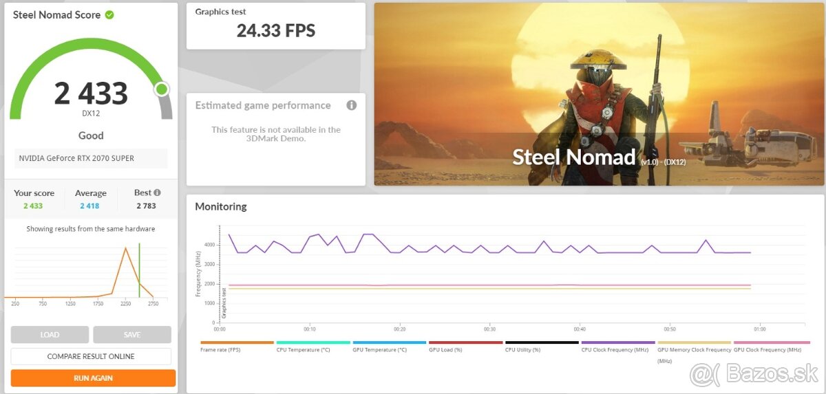 Predám MSI GeForce RTX 2070 SUPER GAMING X TRIO - 11