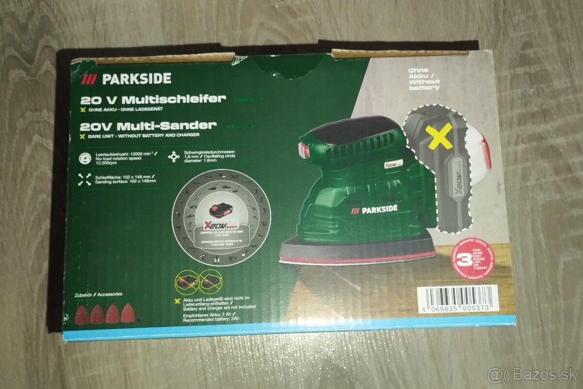 Parkside PAMSG 20-Li A1 - 11