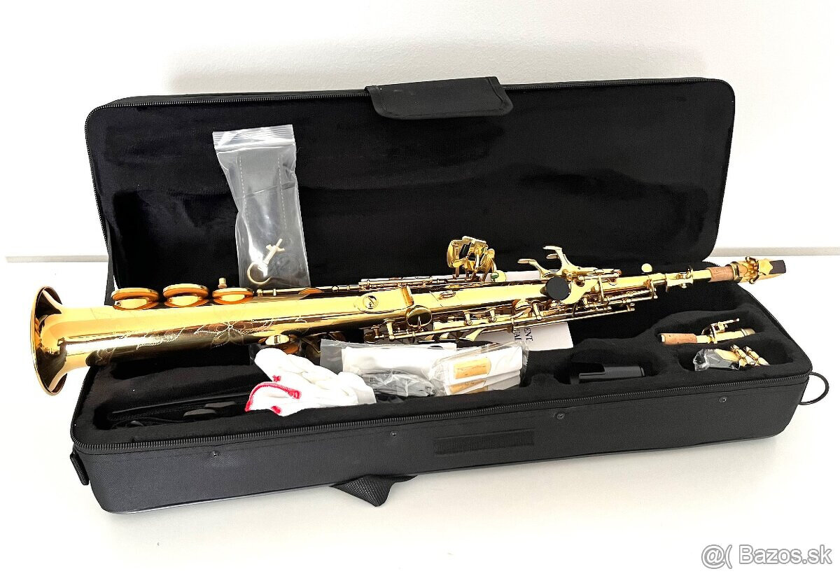 Predám nový B- SOPRÁN saxofón- kópia k modelu Yamaha- nádher - 11