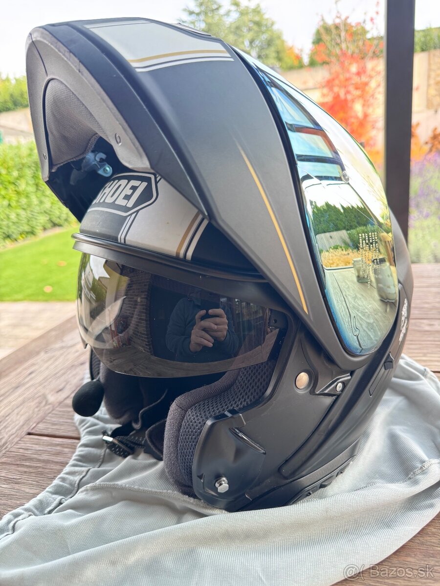 Shoei Neotec 3 Satori + interkom SLR 3 - 11
