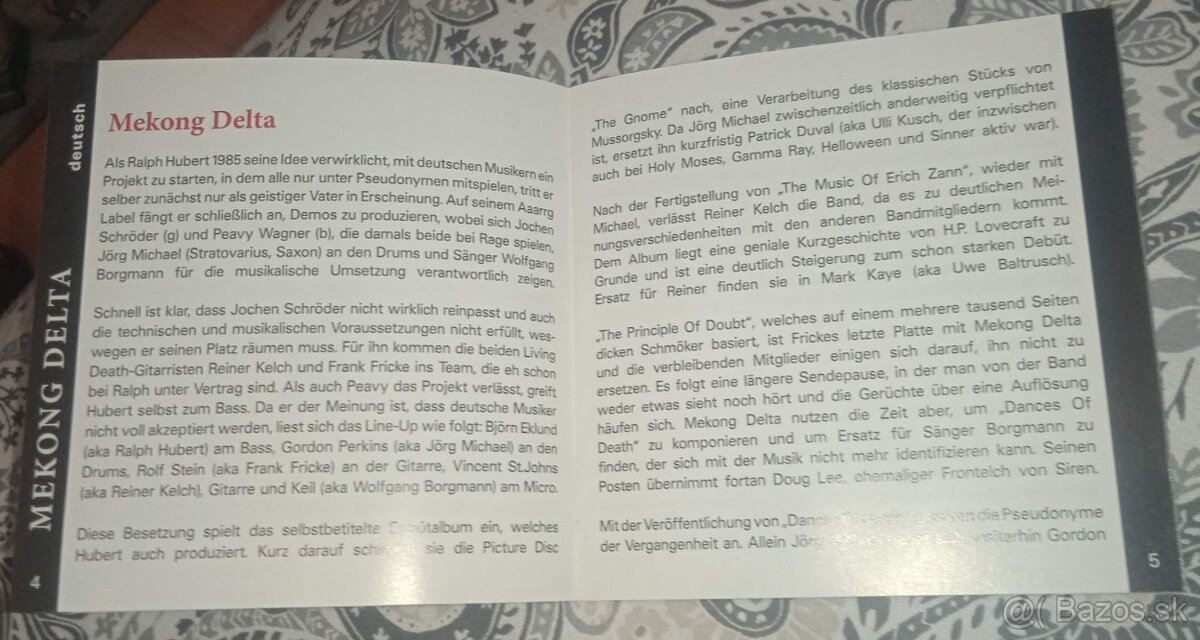 2CD Mekong Delta – The Principle Of Doubt 2005 digipack - 11