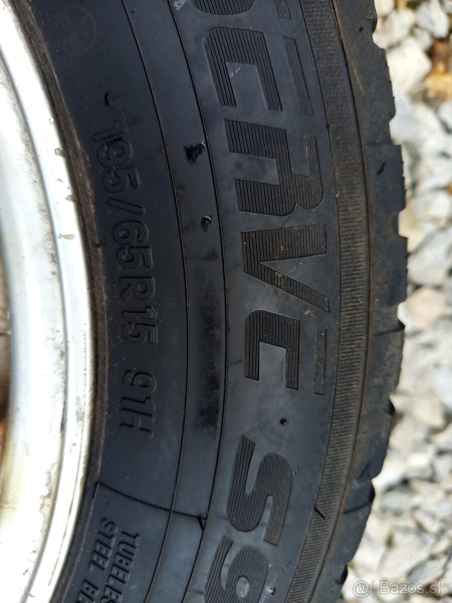 Pneumatiky Toyota zimné + Alu disky elektróny 195/65 R 15 - 11