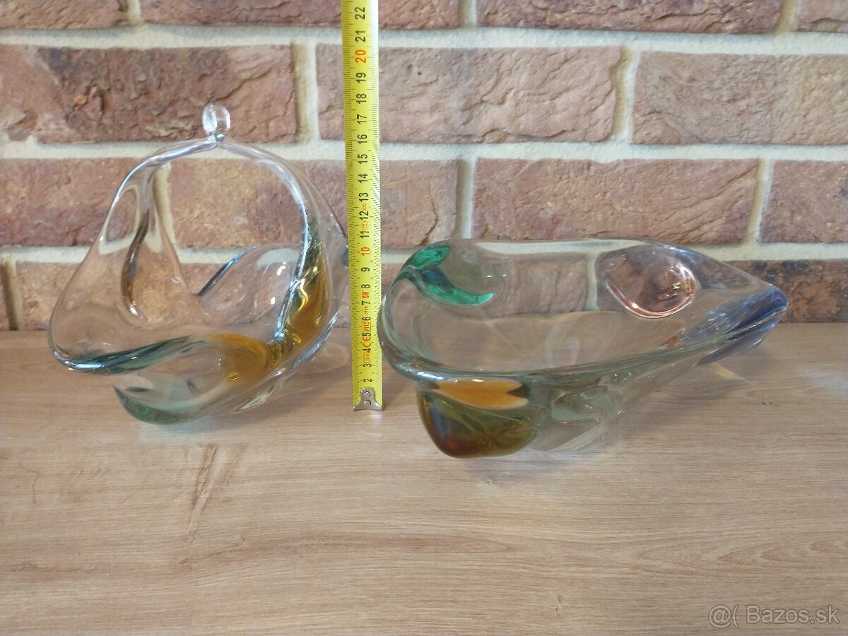 retro sklo, hutné sklo - 11