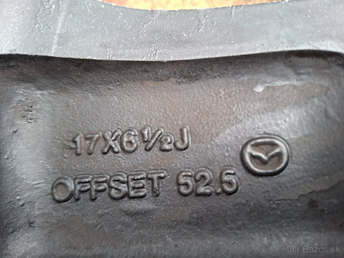 Predám hlinikové disky Mazda 3---R17 - 11