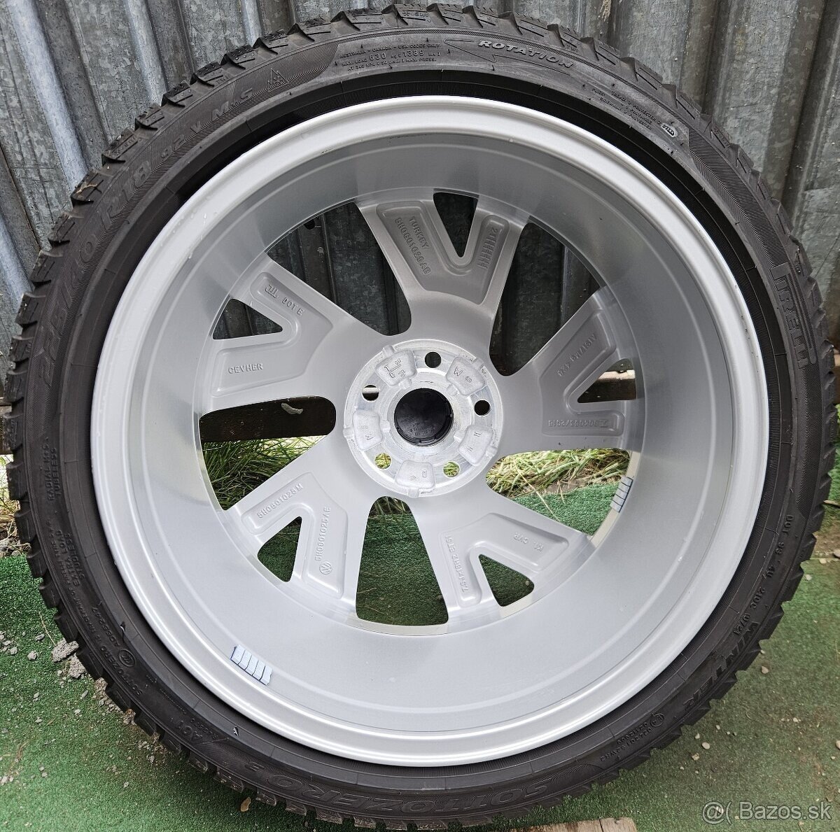 Orig.zimná sada VW - 5x112 r18 + Pirelli 225/40 r18 92V - 11