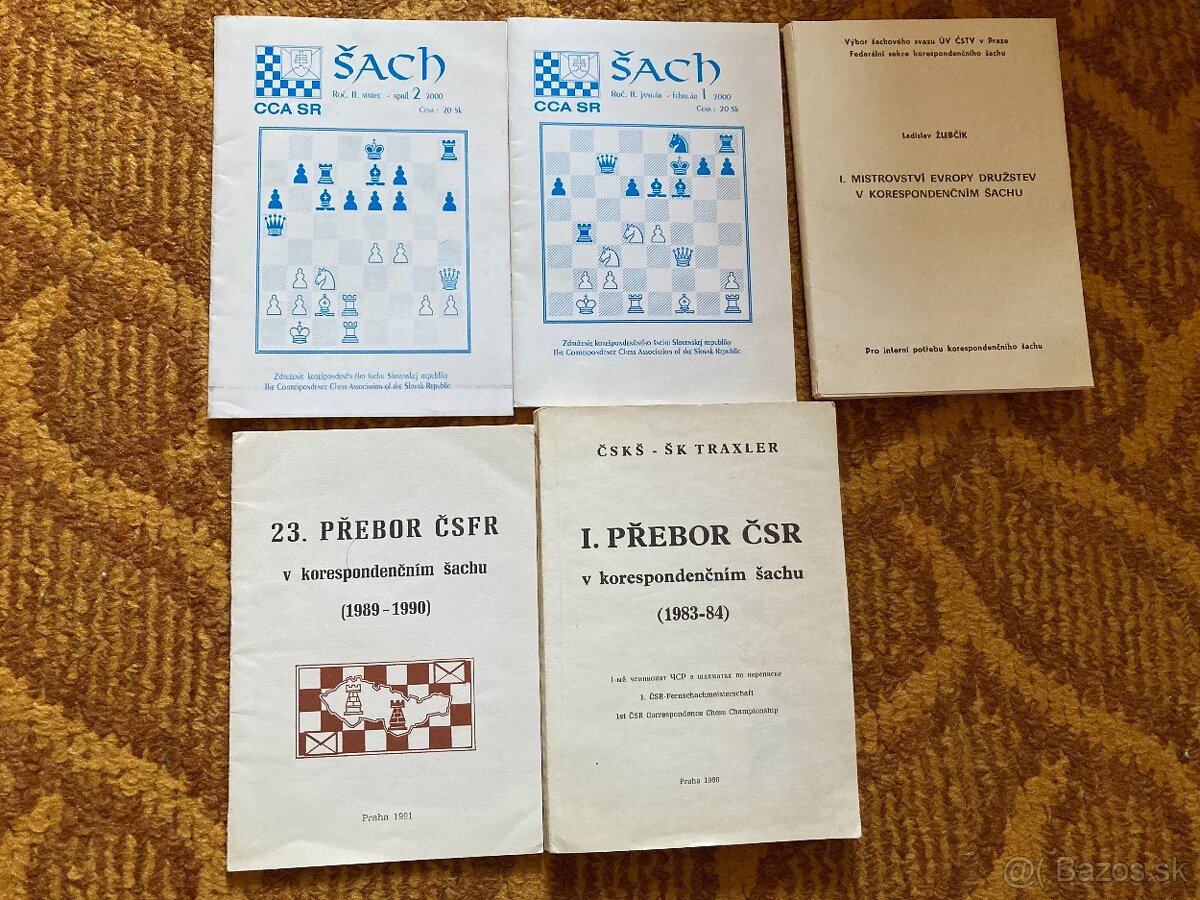 šachové knihy a časopisy - 11