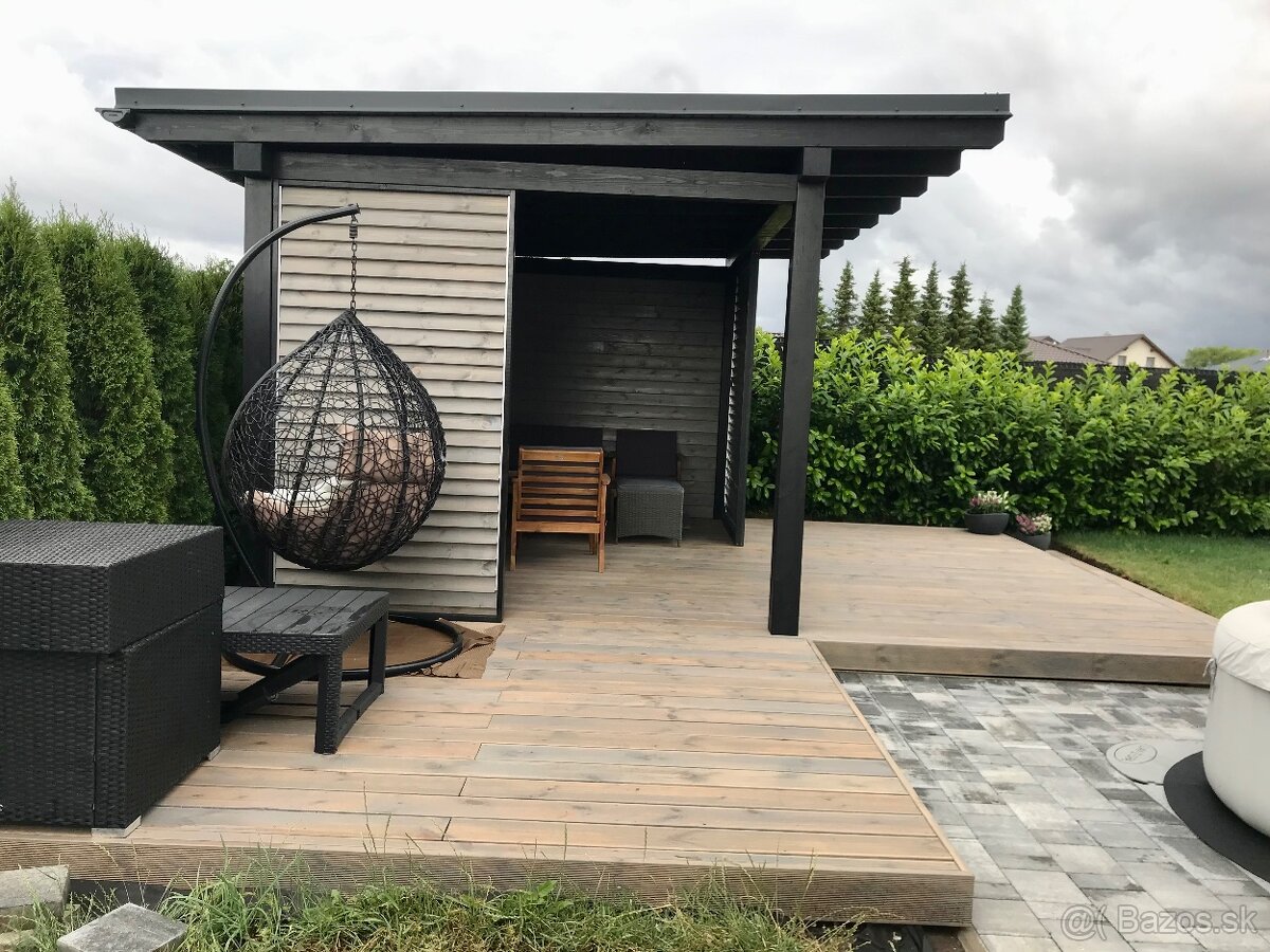 Pergoly Terasy Altánky Prístrešky Žaluzie - 11