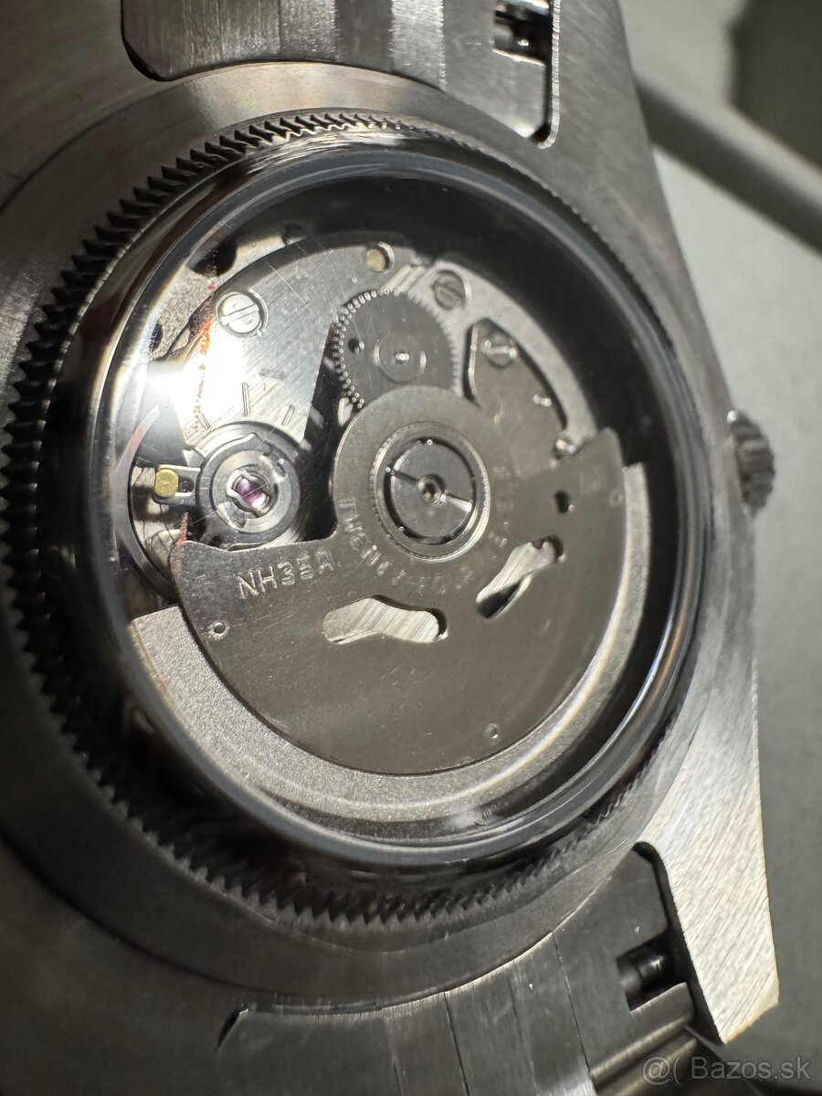 Seiko Custom Mod Watch Hodinky Datejust Black - 11