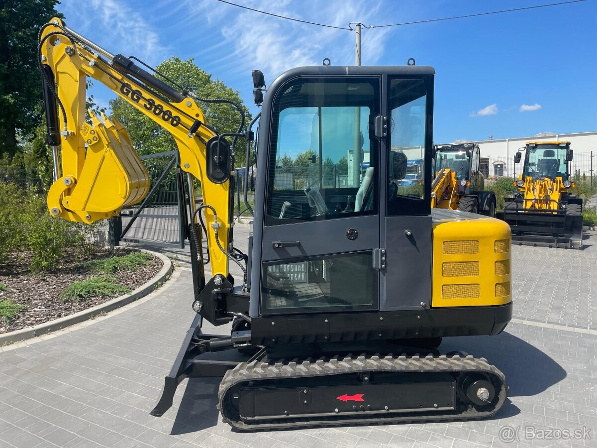 Minibáger GG3000 Koncoročná AKCIA + Dovoz GRÁTIS - 11