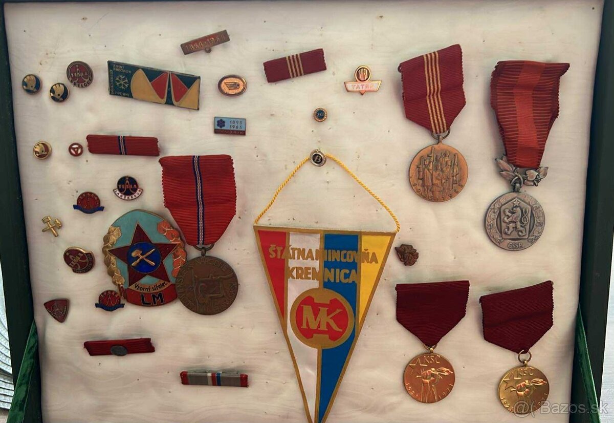 Zbierka medailí a odznakov - 11