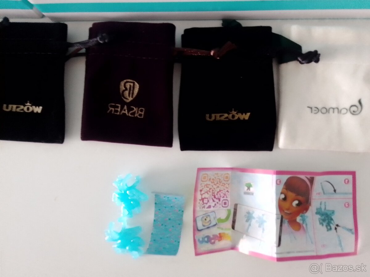 43dielny set- detské šperky,šperkovnica+925prsteň - 11