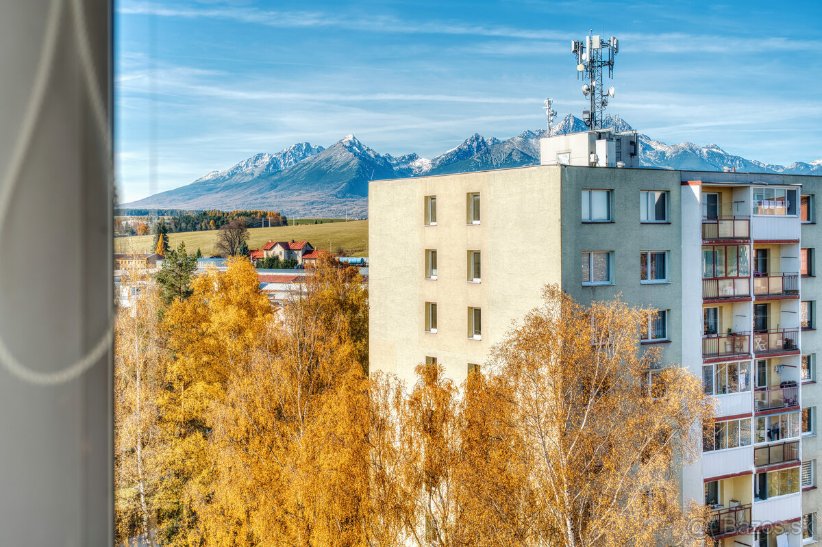 Na prenájom – 3-izbový byt s výhľadom na Tatry, Kežmarok - 11