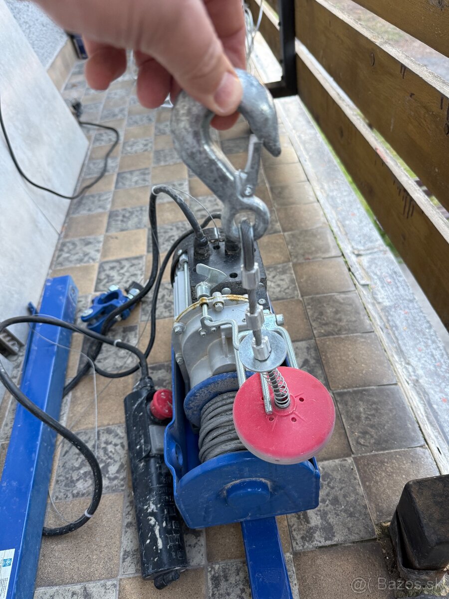 Lux Tools ESZ-300/600-A elektrický lanový navijak - 11