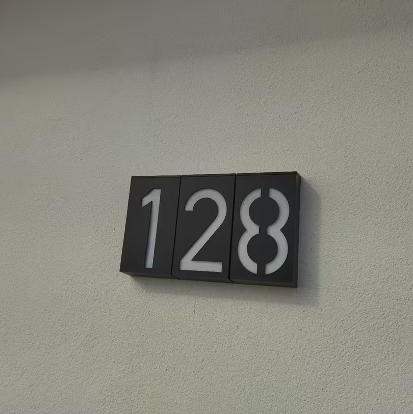 Solárne LED číslo domu - 11