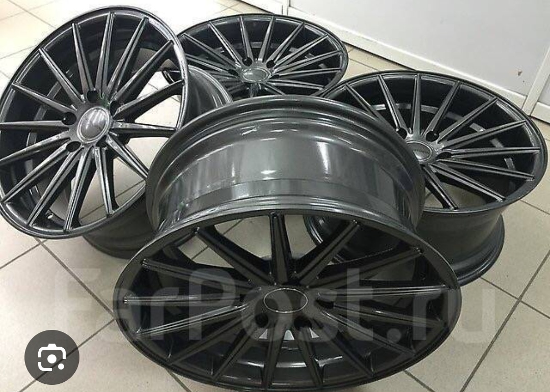 Predám konkávne elektrony origo VOSSEN 5x120 r19 dvojrozmer - 11