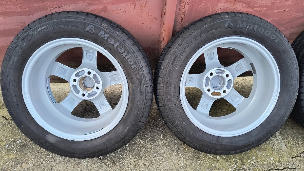 Disky Enzo 4x108 R15 + letné pneumatiky 195/60R15 - 11