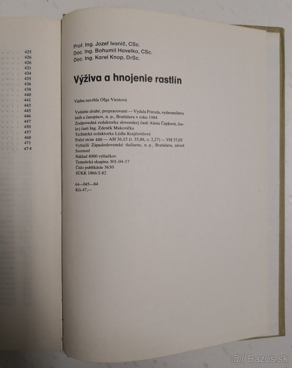 Výživa a hnojenie rastlín - 11