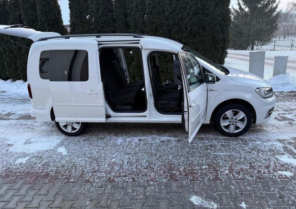 Volkswagen Caddy 2,0TDi MAXI 1Majite,2x šoupačk nafta - 11