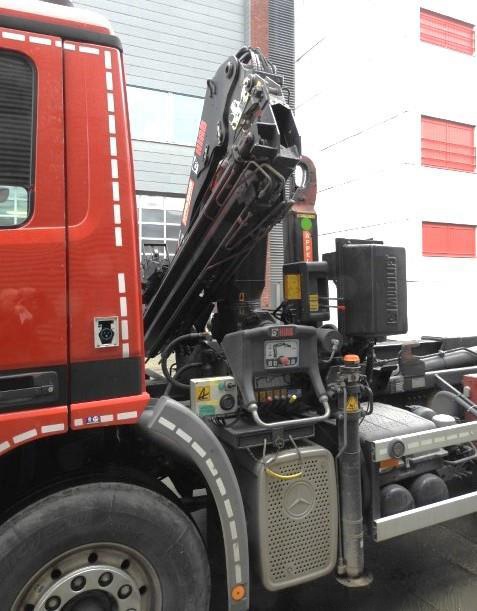 Predáme nosič kontajnerov MB Actros, 6x4,s HJAB 122B-3 DUO - 11