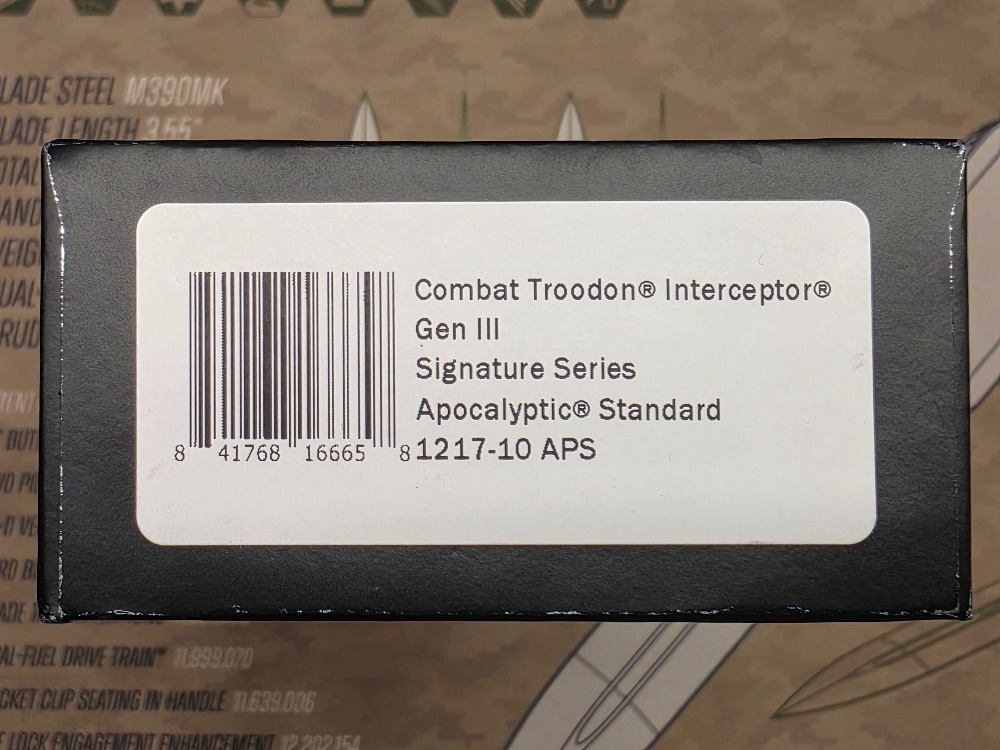 Microtech Combat Troodon Gen III Interceptor Apocalyptic - 11