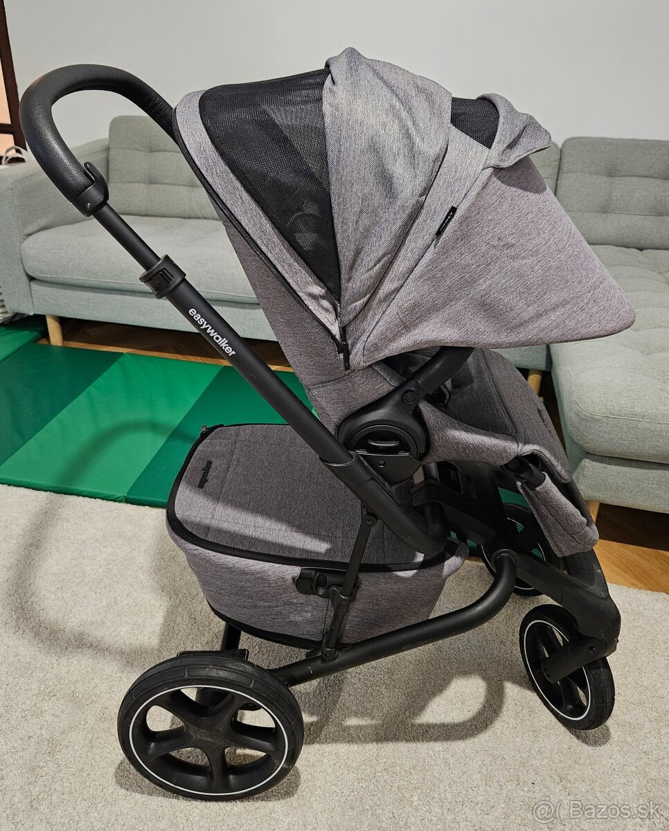 Kombinovaný kočík Easywalker Jimmey Iris Grey - 11
