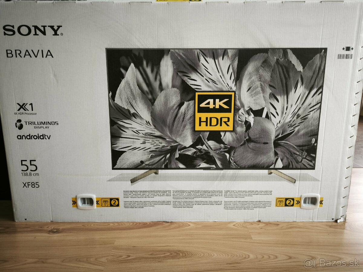 SMART ANDROID LED TV 4K Ultra HD značky SONY Bravia 55" - 11