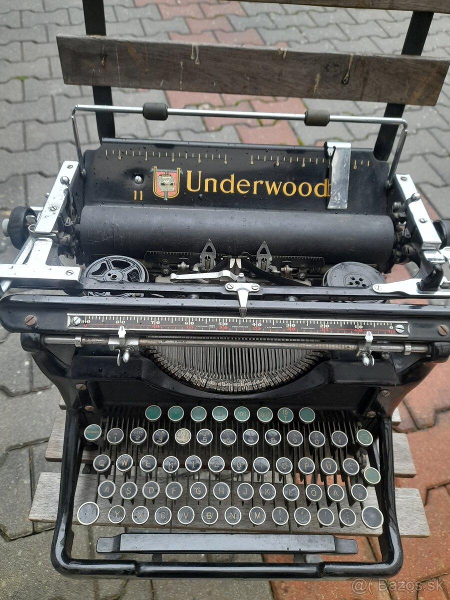 PISACI STROJ 1905-UNDERWOOD -USA - 11