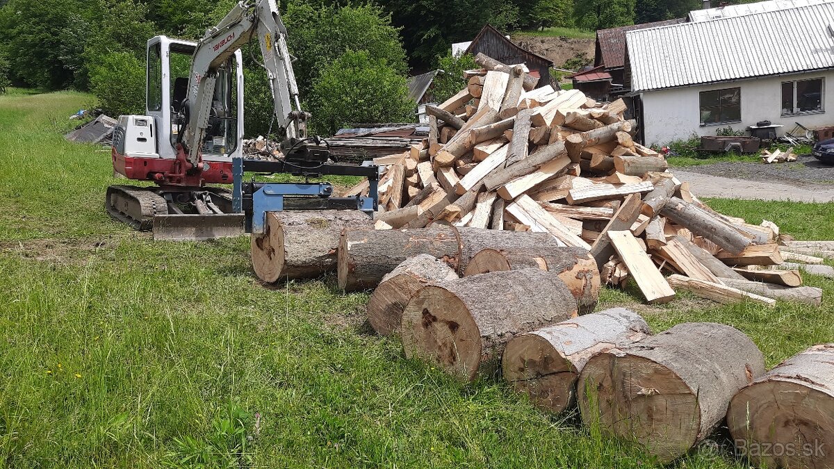 Hydraulická kalačka dřeva na bagr/ vyvážečku - 11