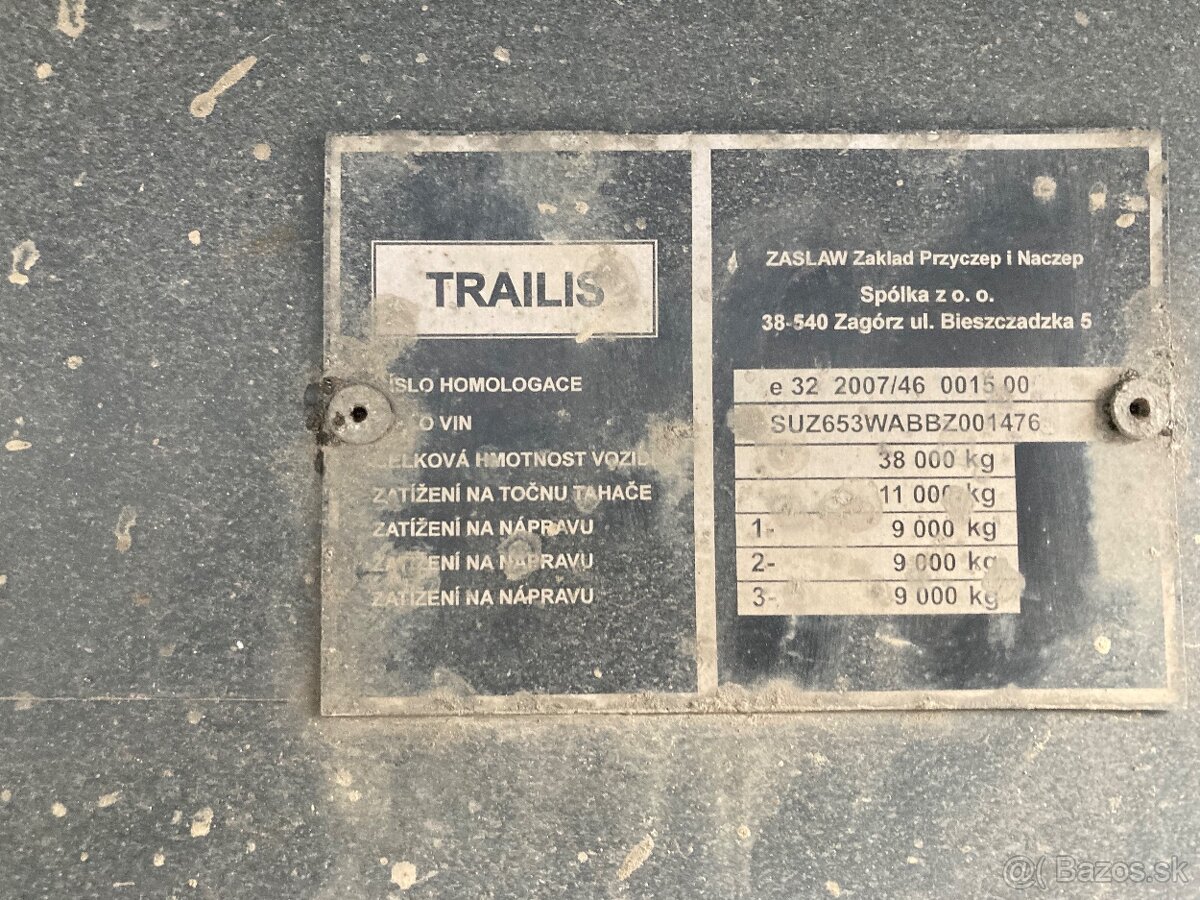 Predám sklápací náves ZASLAW 48m3 - 11