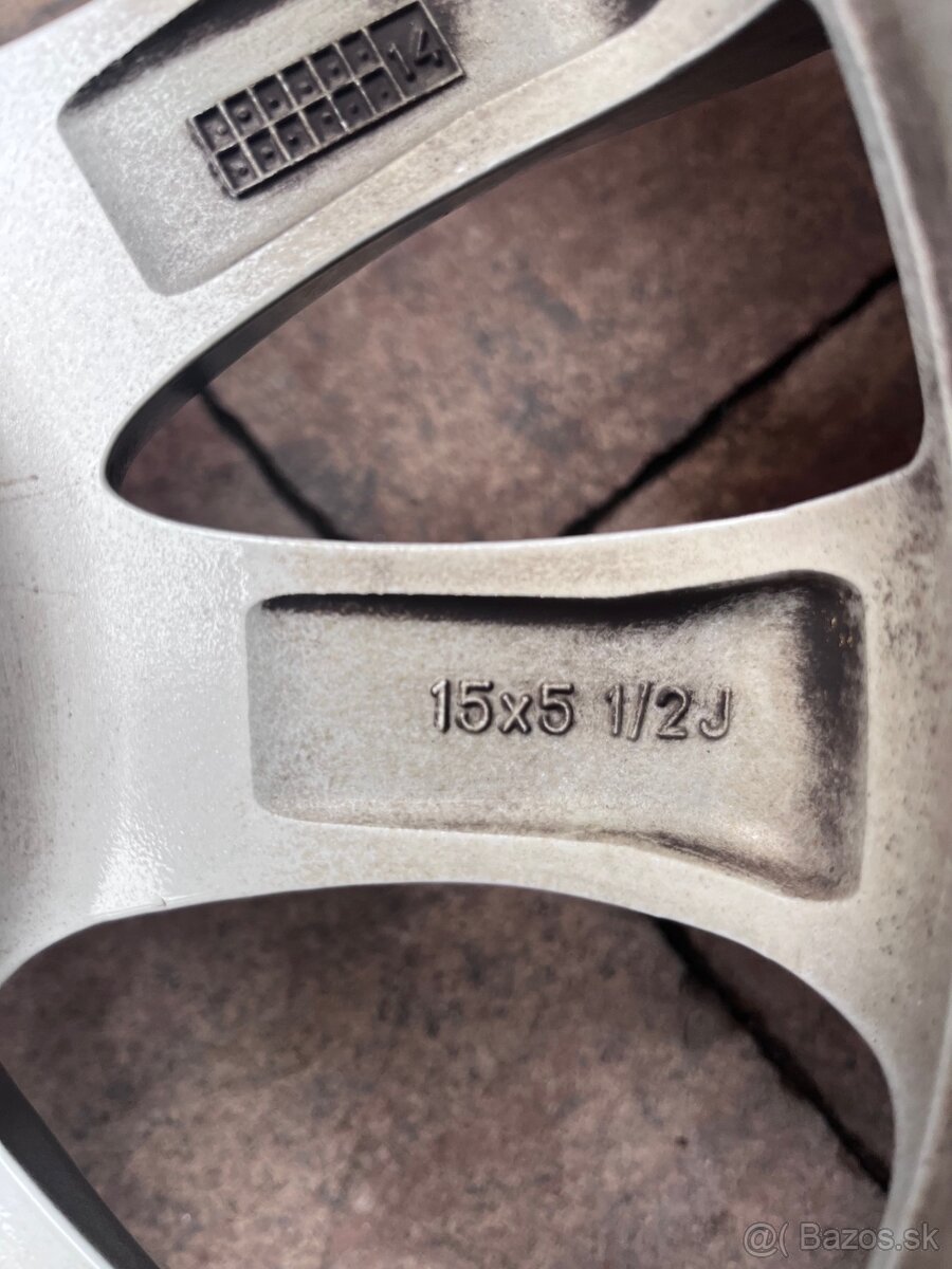 Orig. hliníkové disky Mazda 2 R15, 4x100 - 11