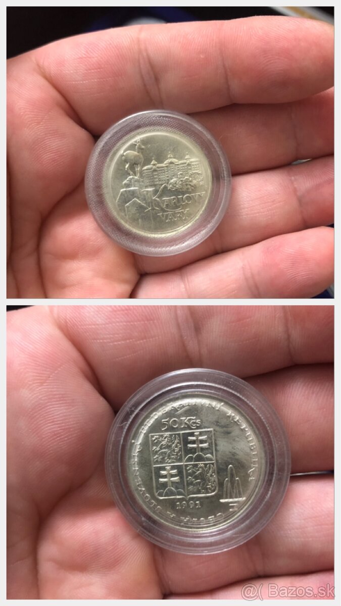 Strieborne mince (PROOF 1991-1993) - 11