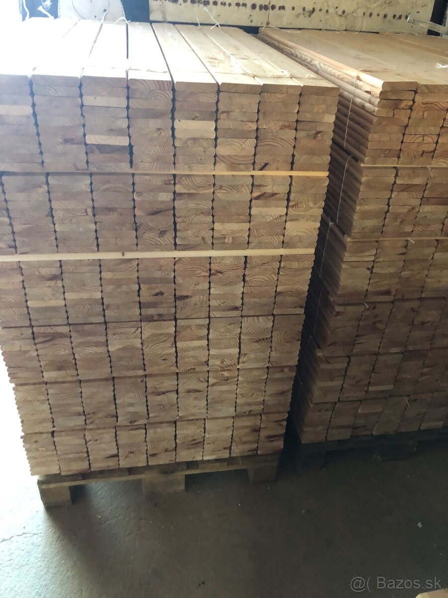 Plotovky drevo plot plotove dosky steky Skladom - 11