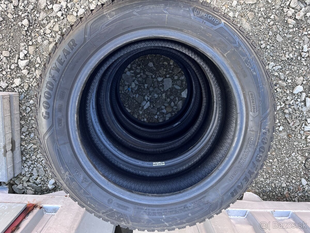 Zimne pneu sada 205/55 R16 - 11