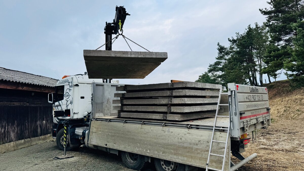 Nákladná doprava-hydraulická ruka-trojstranný sklápač - 11
