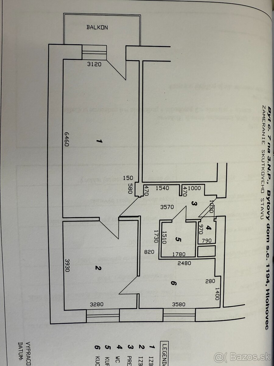 Exkluzívne APEX reality 2i. s balkón Za poštou HC, 59 m2 - 11
