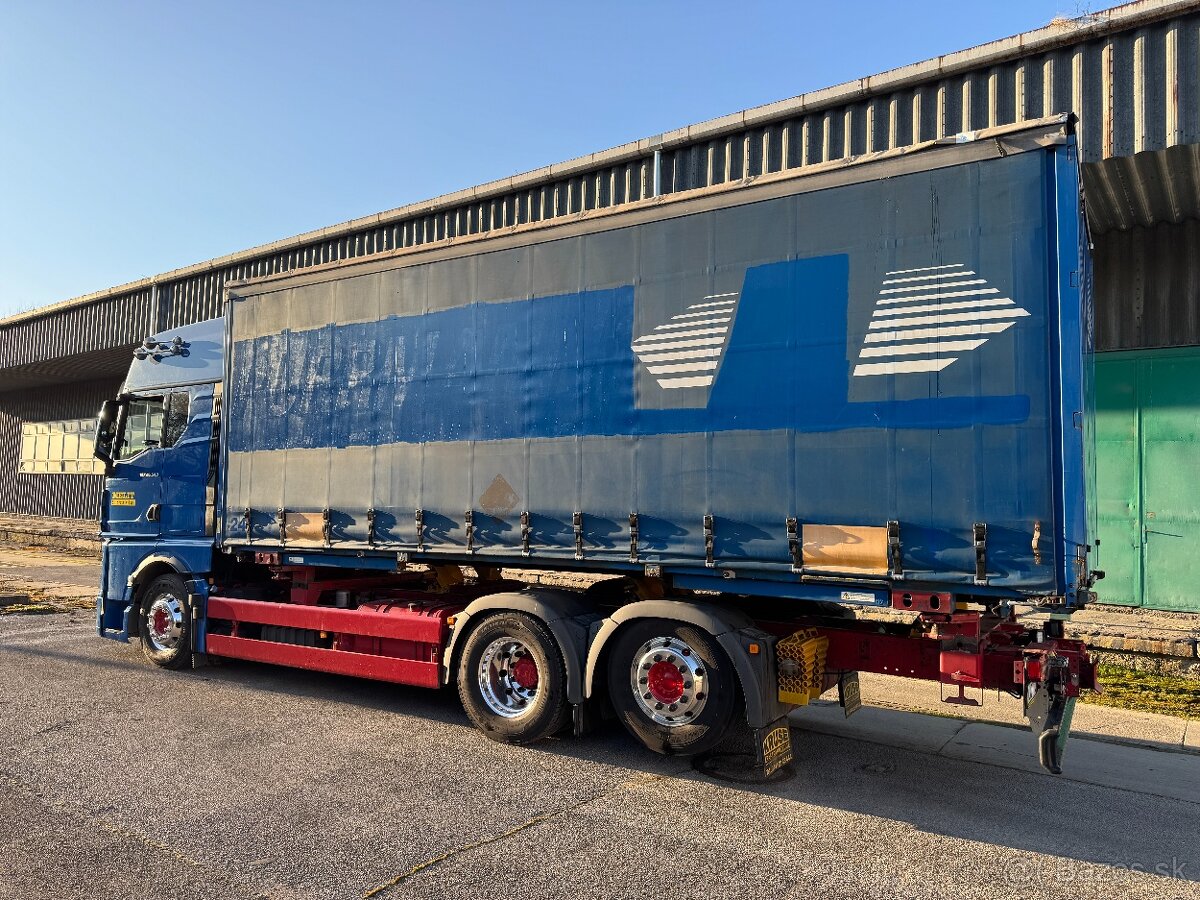 Krone BDF plachtový kontajner C745 - 11