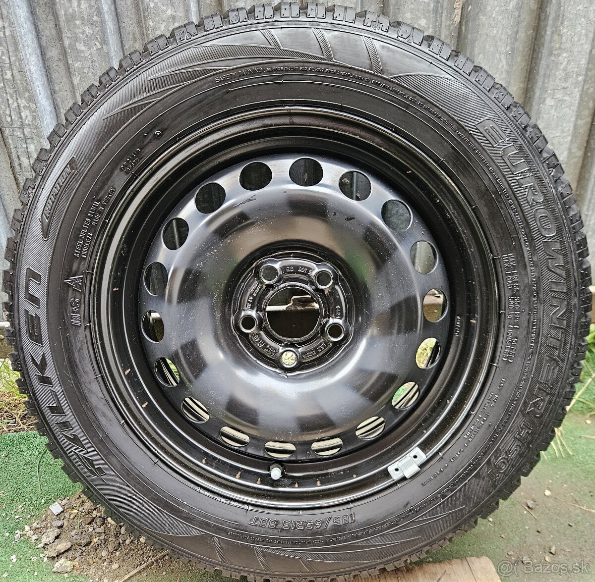 Originálna zimná sada VW - 5x100 r15 + 185/65 r15 - 11