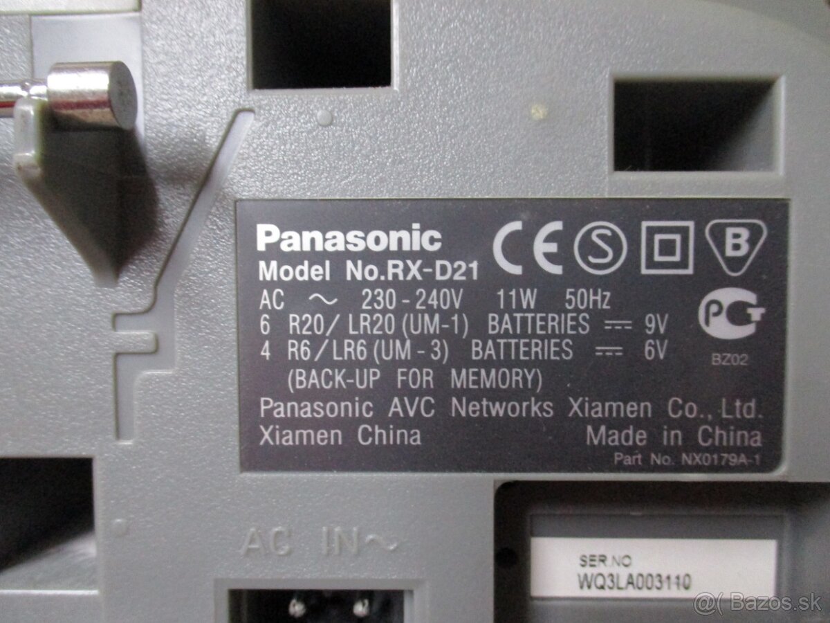 PANASONIC RX-D21 - 11