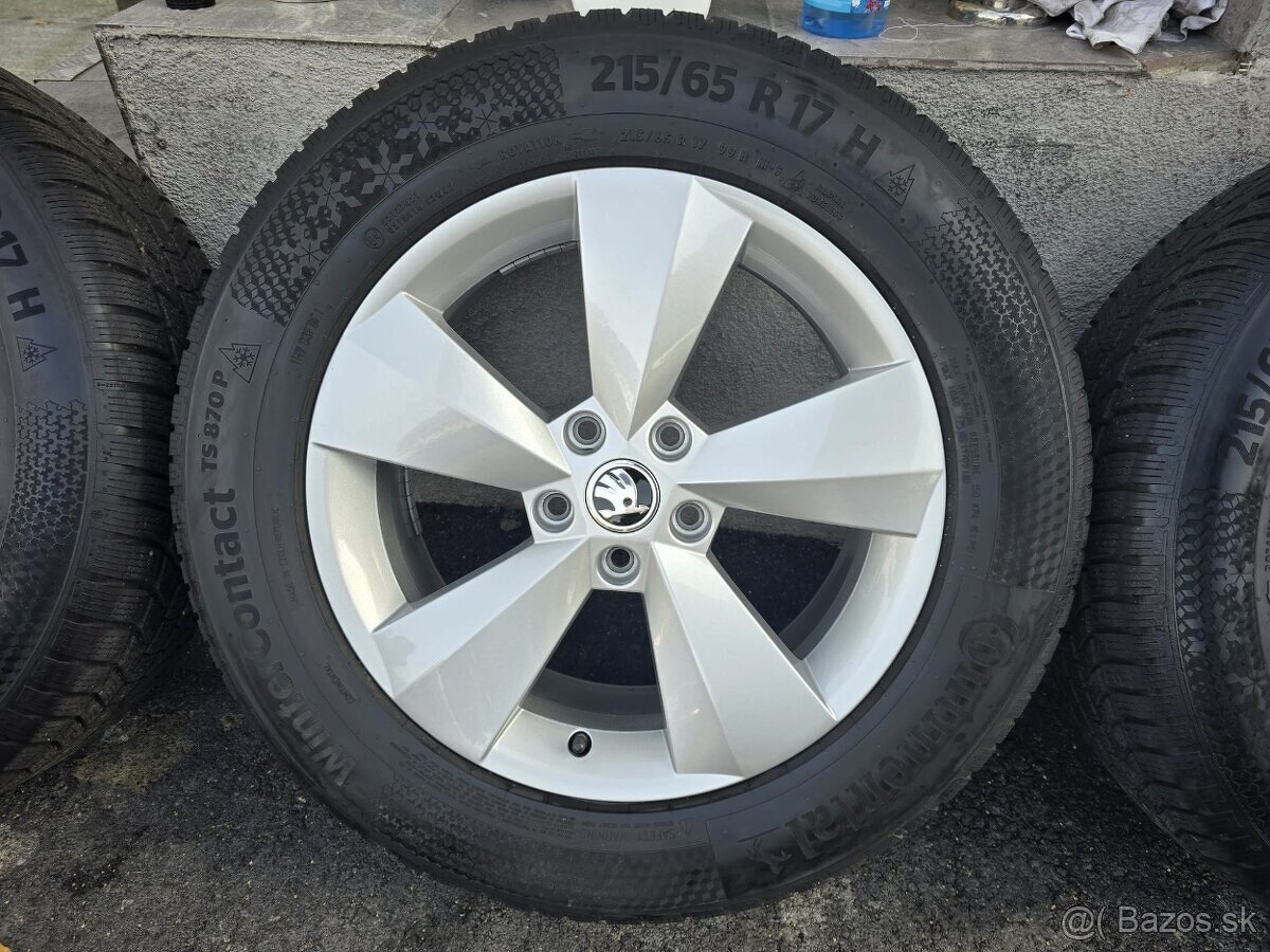 Zimne disky Skoda Kodiaq 5x112 r17 215/65 r17 - 11