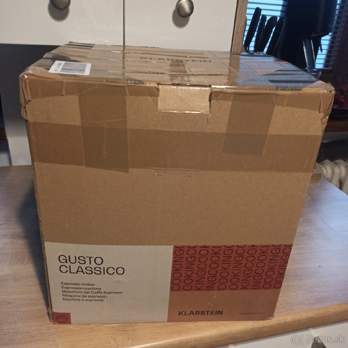 Klarstein Gusto Classico pákový kávovar
- 11