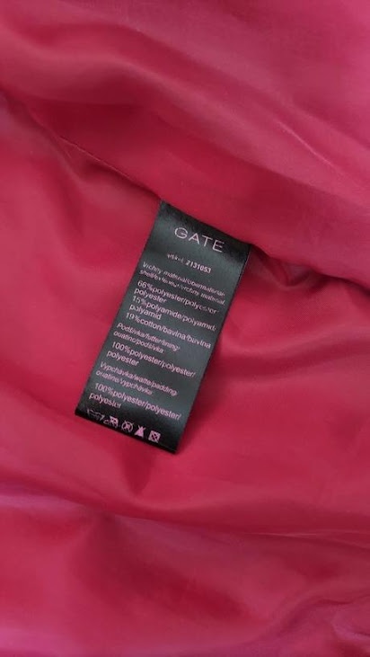 Vinovocervena vetrovka M - Gate - 11