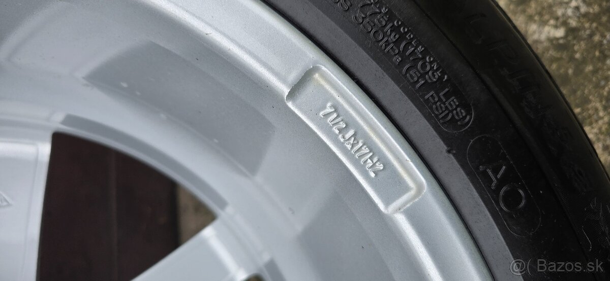 5x112,r17,Dezent,7,5J,et36-225-60-Michelin-3822-5,5mm - 11